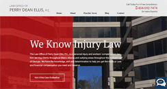 Desktop Screenshot of perrydeanellis.com